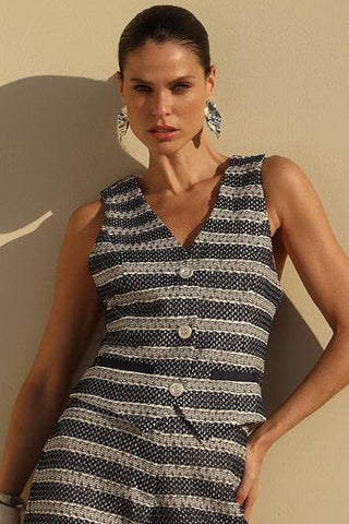 Colete Tricot Trier - Marinho 211426MAZ04..