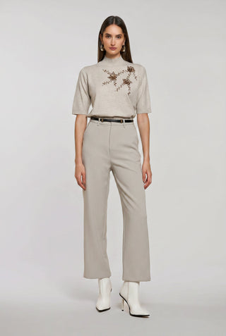 Calça Sevilha Splendor - Areia 241308BG02.