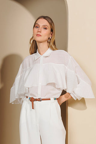 Camisa Frost De Moscou - Off White 211370BR03 OFF..