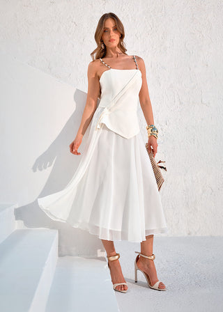 Blusa Alfaiat Desconstr - Off White 211402BR03 OFF..
