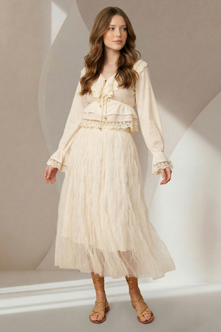 Saia Tule Triondas - Off White 261411BR03 OFF..
