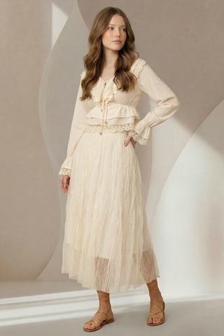 Saia Tule Triondas - Off White 261411BR03 OFF..