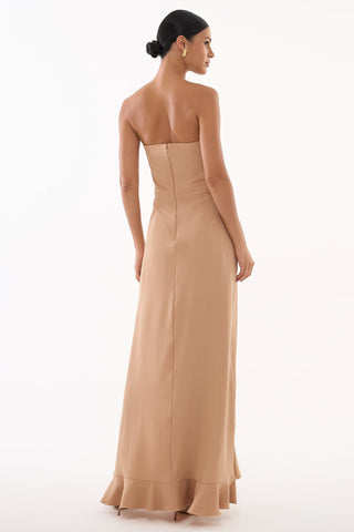 Vestido Brisa De Valencia - Areia 231303BG02.