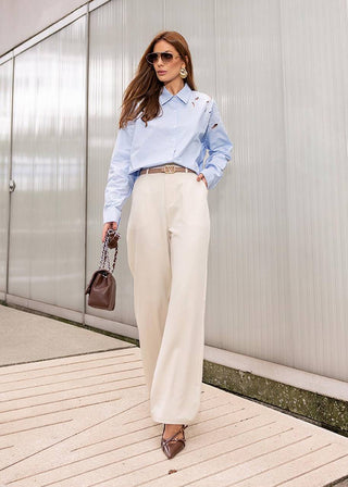 Calça Incanto Di Toscana - Off White 241303BR03 OFF..