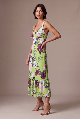 Dress Pink Garden - pose