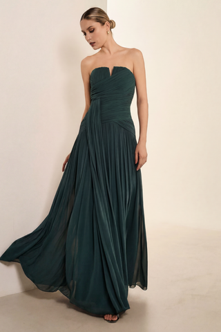 Vestido Tqc Drapeado - Floresta 281523VD07