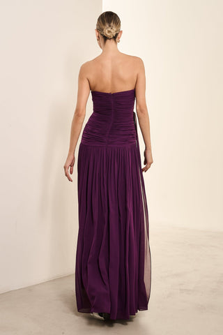 Vestido Tqc Drapeado - Ametista 2815231078