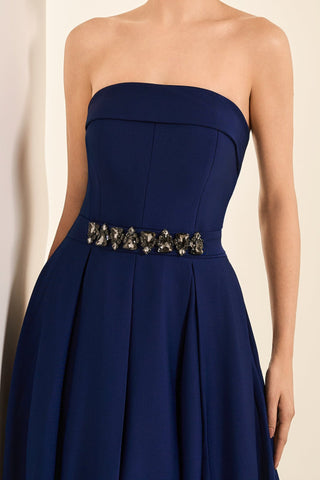 Vestido Classico Pala Gode - Marinho 281547MAZ04..