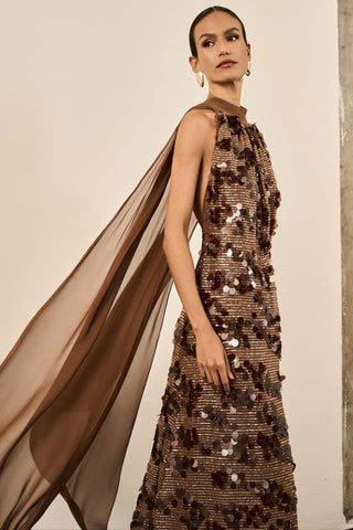 Vestido - Marron 281578MA09