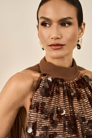 Vestido - Marron 281578MA09