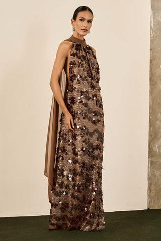 Vestido - Marron 281578MA09