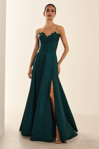 Vestido Tqc Busto Arte - Floresta 281596VD07