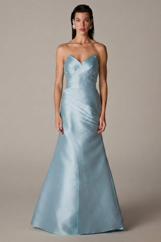 Vestido Com Recortes E Pregas - Glacial 2815985635