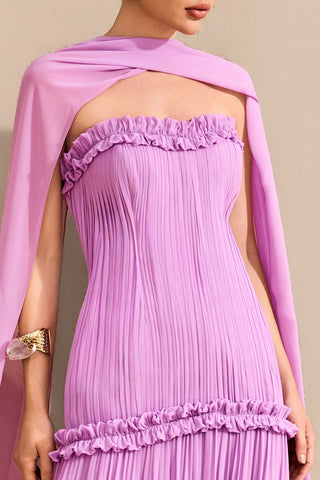 Vestido Tqc c/ Tiras Drapeadas - 281601