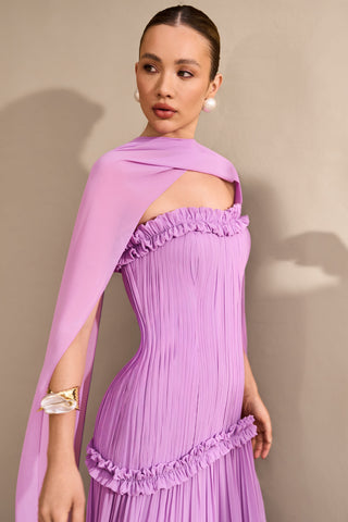 Vestido Tqc c/ Tiras Drapeadas - 281601