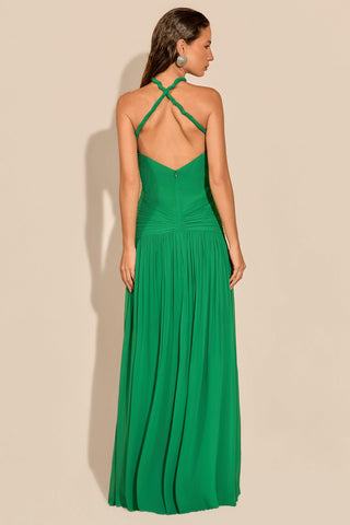 Vestido Frente Única Alça Rolote - 281602