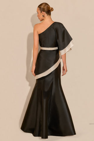 Vestido Um Ombro Só c/ Jabo - 281605