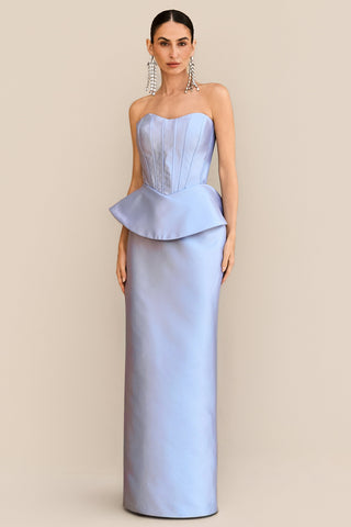 Vestido Saia Coluna Peplum -281634