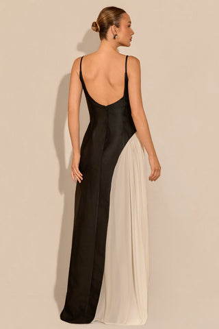Vestido Assimétrico Mix Textura - 281640