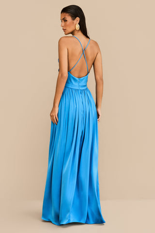 Vestido Fenda em Jabo - 281646