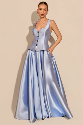 Vestido Leve Corte Corset Romântico - 281648