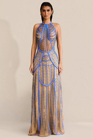 Vestido Trançado e Bordado - 281658