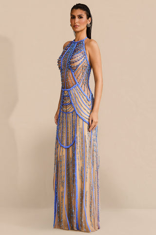 Vestido Trançado e Bordado - 281658
