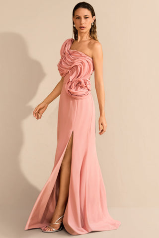 Vestido Fluido Detalhe Orgânico - 281660