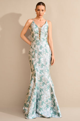Vestido em Jacquard Corte Exclusivo - 281664