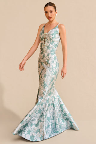 Vestido em Jacquard Corte Exclusivo - 281664