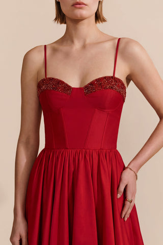 Vestido Longo Bojo Vazado Bordado - 281677