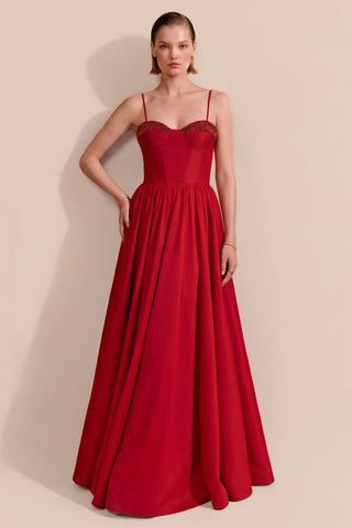 Vestido Longo Bojo Vazado Bordado - 281677