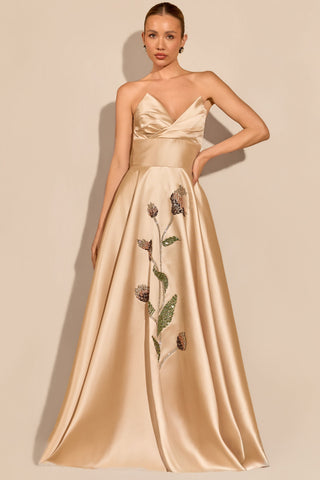 Vestido Clássico Bordado - 281682