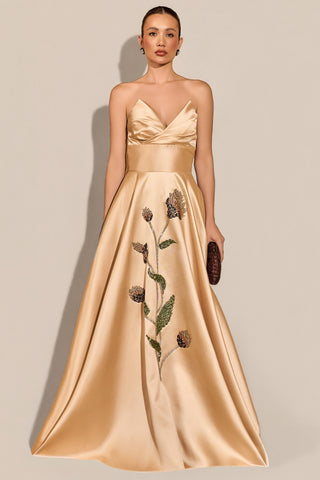 Vestido Clássico Bordado - 281682