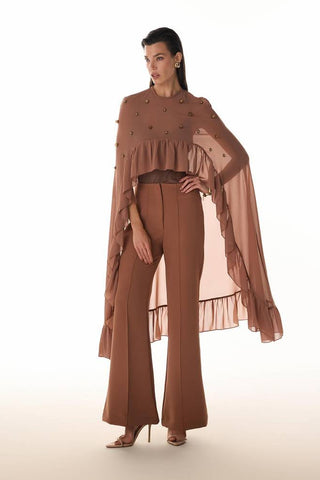Calça Reta - Caramelo 441506BG03.