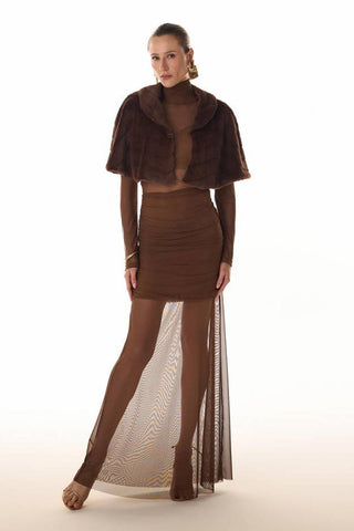 Pelerine - Marron 401515MA09