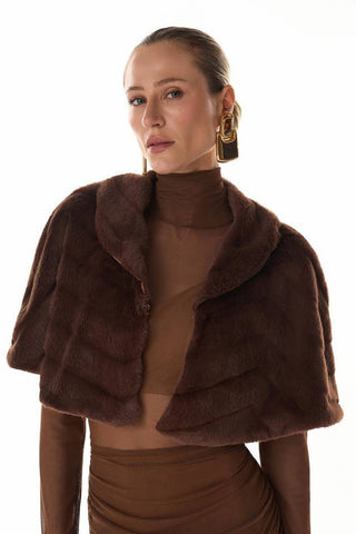 Pelerine - Marron 401515MA09