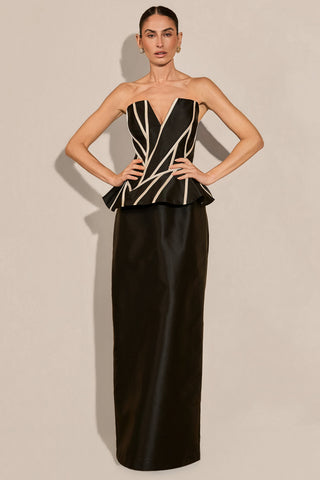 Conjunto Top Bicolor P&B - 301602