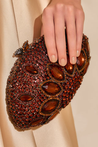 Clutch Cravejada Pedras Ovais - 311601