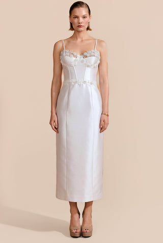 Vestido Midi Bojo em Renda - 321603