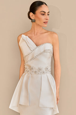Vestido Noiva Orgânico Estruturado - 321607