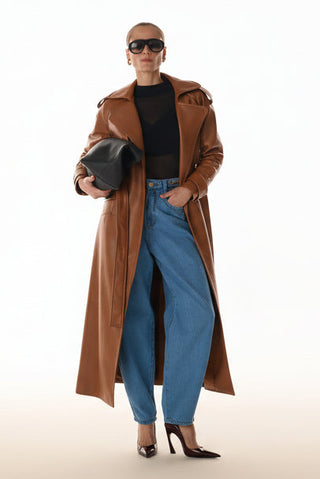 Trend Coat Eco Couro - Caramelo 401521BG03.