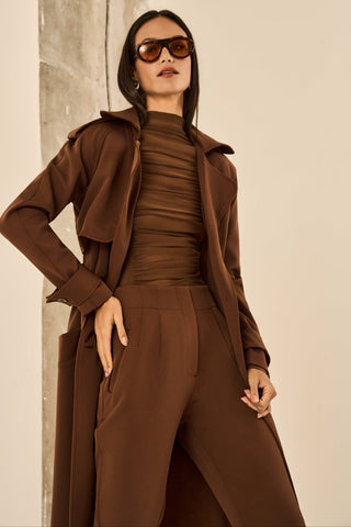 Calça Alfaitaria - Marron 441516MA09