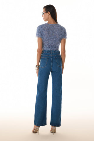 Calça Wid Leg - Azul Jeans 4415131015