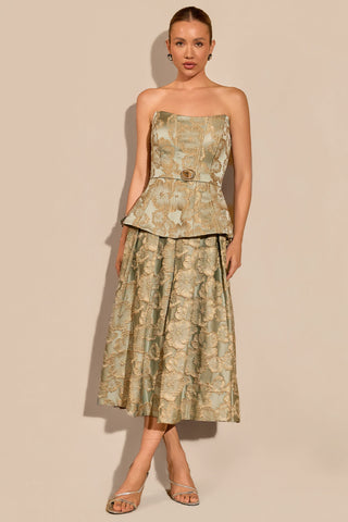 Saia Jacquard Midi - 461603