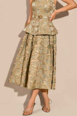 Saia Jacquard Midi - 461603
