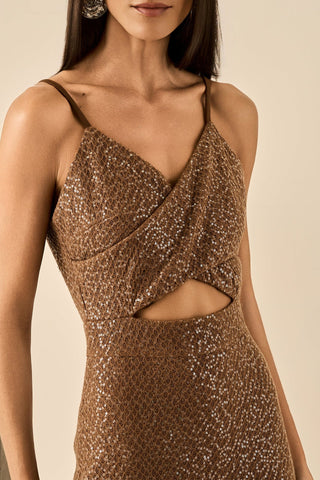 Vestido Mirage Glow - Caramelo 421519BG03.