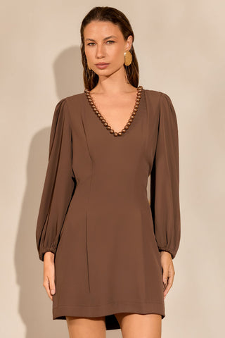 Vestido Decote V Solto - 421607