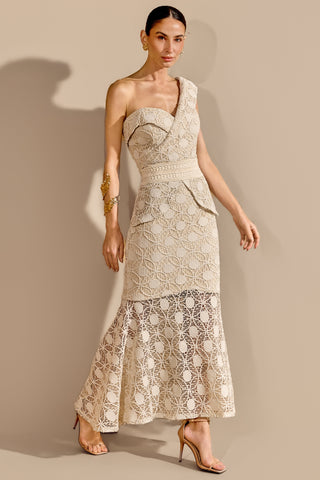 Vestido Renda Geométrica - 421614