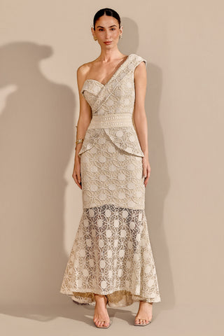 Vestido Renda Geométrica - 421614